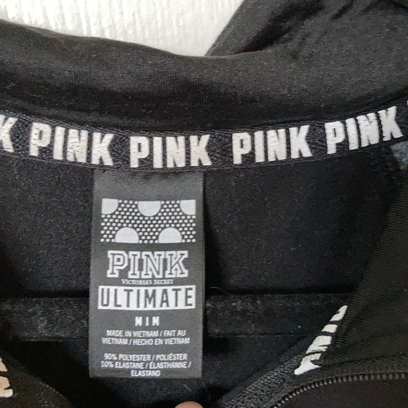 Pink Gray and black athletic sweater - Picture 3 of 5